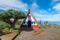 Traditional rural house, Santana Municipal Council, Madeira island, Portugal Royalty Free Stock Photo