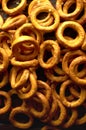 Traditional russian bagels closeup background Royalty Free Stock Photo