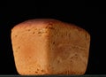 Traditional russian `black` Rye bread - brick Royalty Free Stock Photo