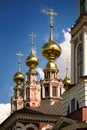 Traditional russian church Royalty Free Stock Photo