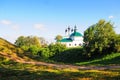 Traditional russian churches and countryside view in Suzdal, Russia Royalty Free Stock Photo