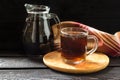 Traditional Russian drink kvass Royalty Free Stock Photo