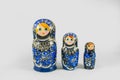 Traditional Russian hand painted Matryoshka dolls