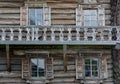 Traditional Russian house on the island Kizhi, Karelia, Russia Royalty Free Stock Photo