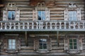 Traditional Russian house on the island Kizhi, Karelia, Russia Royalty Free Stock Photo