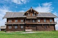 Traditional Russian house on the island Kizhi, Karelia, Russia Royalty Free Stock Photo