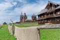 Traditional Russian house on the island Kizhi, Karelia, Russia Royalty Free Stock Photo