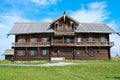 Traditional Russian house on the island Kizhi, Karelia, Russia Royalty Free Stock Photo