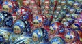 Traditional russian matrioska dolls Royalty Free Stock Photo