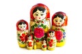 Traditional Russian matryoshka dolls