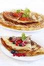 Traditional Russian pancakes