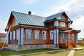 Traditional russian rural wooden house Royalty Free Stock Photo