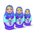 traditional Russian souvenir nesting dolls
