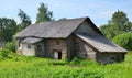 Traditional russian wooden house Royalty Free Stock Photo