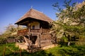 Traditional rustic house in Romania Royalty Free Stock Photo