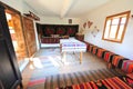 Traditional rustic rural home interior - Romania Royalty Free Stock Photo