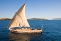 Traditional sailboat