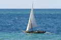 Traditional sailing fishing boat