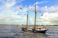 Traditional sailing ship in Bremerhaven, Sail Bremerhaven in Germany