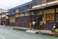 Traditional sake brewery house in Takayama