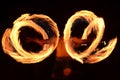 Fire dancer