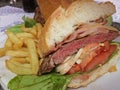 Traditional sandwich of the cuisine of Uruguay