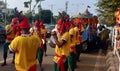 Traditional Sankha badana Group during proceshion