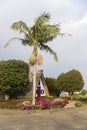 Traditional Santana house at Madeira island