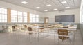traditional school classroom Royalty Free Stock Photo