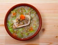 Traditional Scotch broth Royalty Free Stock Photo