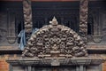 Traditional sculpture in nepal - old, ancien, mystery and beautiful