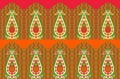 traditional seamless textile background motif border. traditional seamless textile background motif sari border design