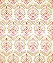 Traditional seamless wallpaper in gold
