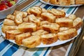 Traditional Serbian cheese pie gibanica Royalty Free Stock Photo