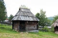 Traditional Serbian house fom XIX century, Mount Zlatibor, Serbia Royalty Free Stock Photo