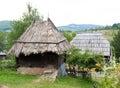 Traditional Serbian house fom XIX century, Mount Zlatibor, Serbia Royalty Free Stock Photo