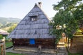 Traditional Serbian house in Kusturica Drvengrad Royalty Free Stock Photo