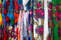 Traditional shawls, Zakopane, Poland Royalty Free Stock Photo