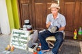 Traditional shoe repair Royalty Free Stock Photo