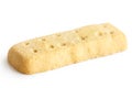 Traditional shortbread biscuit.