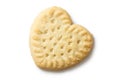 Traditional shortbread biscuit.