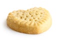 Traditional shortbread biscuit.