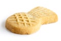 Traditional shortbread biscuit.