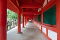 traditional shrine Kasugataisha in Nara,Kansai,Japan is a famous landmark and registered on UNESCO World Heritage Site built in Royalty Free Stock Photo