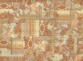 Traditional silk design pattern background Royalty Free Stock Photo