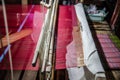 Traditional silk loom Royalty Free Stock Photo