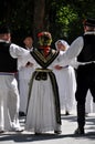 Traditional Slavonian folk dancers