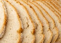 Traditional Sliced Bread, Homemade Brown Organic Cereal Loaf Royalty Free Stock Photo