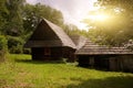 Tradiční slovenský dřevěné domy
