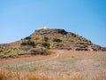 Traditional small church in Milos Island Royalty Free Stock Photo